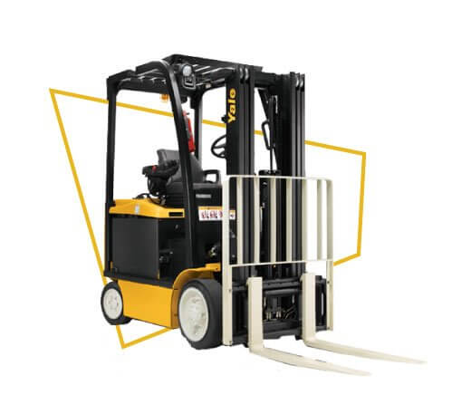 Yale electric forklift front view 1- Yaletrak Philippines